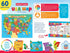 MasterPieces 60 Piece Educational Jigsaw Puzzle for Kids - USA Map State Shaped - 16.5"x12.75"...