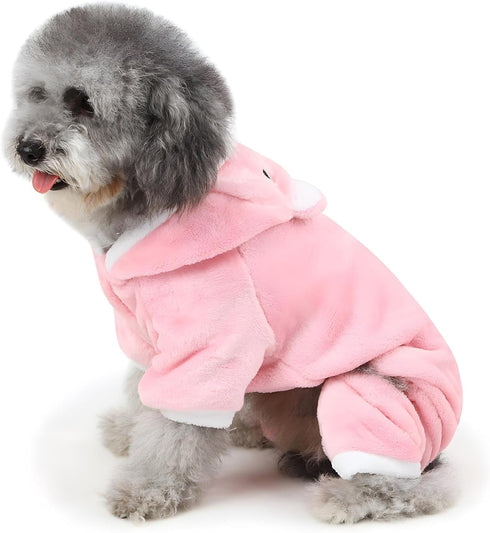 NACOCO Dog 2019 Pig Costume Small and Medium Pet New Year Hoodie Cat Halloween Chriasmtas Party Warm Coat(M)...