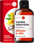 H’ana Vanilla Essential Oil for Diffuser & Skin (1 fl oz) - 100% Natural Vanilla Oleoresin Essential Oil - Fragrant and Long Lasting Vanilla Oil P...