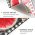 Summer Gnomes Dish Drying Mat 18x24 Inch ,Watermelon Fruit Buffalo Plaid Kitchen Dry Mats with Loop Absorbent Foldable Dishes Pad for Sink Counter...
