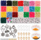 DoreenBow Letter Beads Acrylic Alphabet Number Beads,5162PCS Jewelry Making Supplies DIY Crafts,with 3 Roll Elastic String Cord for Jewelry Making...