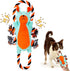 Dog Toys for Aggressive Chewers, Interactive Tug of War Dog Toy, Squeaky Dog Toys to Keep Them Busy for Small,Medium,Large Dogs...