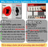Volecy Refrigerator Door Handle Covers, Set of 5 Washable Red Cloth Decorations Keep Kitchen Appliance Clean for Fridge Microwave Stove Bathroom Handles Keep Off All Stains Dust Dirty Fingerprint