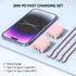 Phone Charger Fast Charging,MFi Certified 2-Pack 20W USB-C Wall Charger for Appple with 1-Pack 6/10FT Fast Charging Type-C to Liightning Cable for...