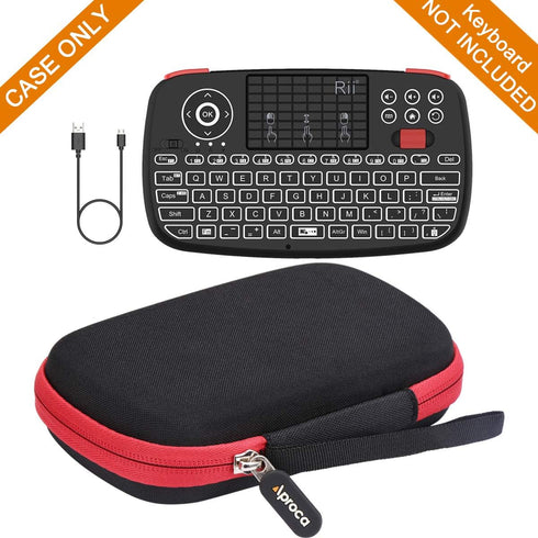 Aproca Hard Travel Storage Carrying Case for (2019 Upgrade) Rii i4 Mini Bluetooth Keyboard...