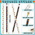 40 Pieces Basketball Pencils Sports Pencils with Eraser Welcome Back to School Pencils Basketball Party Favors Basketball Wooden Sports Pencils fo...