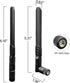 PC WiFi Antenna Dual Band 2.4Ghz/5.8Ghz 5dBi RP-SMA Male Connector (No Pin), Bluetooth WiFi Antenna for Desktop PC, Camera System, M.2 PCIE WiFi C...
