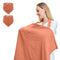 Muslin Nursing Cover for Breastfeeding, Soft & Breathable Cotton Breastfeeding Cover with Adjustable Neck Strap for Mother Nursing Apron, Multi-Us...