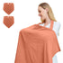 Muslin Nursing Cover for Breastfeeding, Soft & Breathable Cotton Breastfeeding Cover with Adjustable Neck Strap for Mother Nursing Apron, Multi-Us...