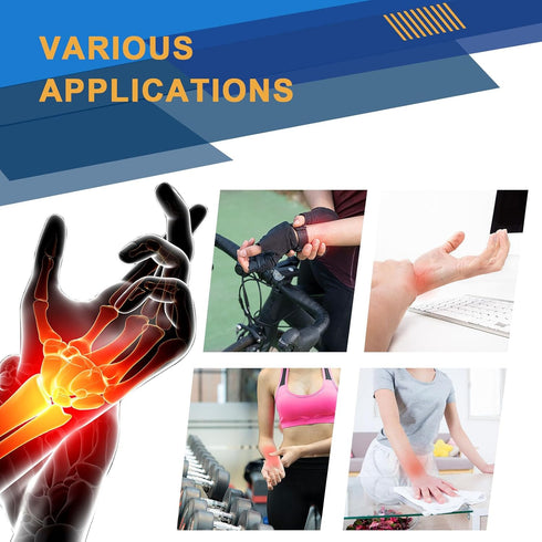 Thumb Splint with Wrist Brace, Thumb Brace for Arthritis Pain and Support, Tenosynovitis, CMC Joint Repetitive Injuries, Thumb Stabilizer Fits Bot...