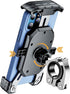 Kewig Motorcycle Phone Mount, Bike Phone Mount with Quick Install Handlebar Clamp, Scooter ATV Motorcycle Cell Phone Holder Cradle with Aluminum A...