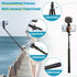 Phone Tripod, 63-inch Selfie Stick Tripod Compatible with iPhone/Camera/GoPro/Webcam, Lightweight Travel Phone Tripod with Phone Holder Mount/Wire...