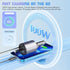 Super Fast Charger with 100W, 4 in 1 Retractable Car Charger for iPhone and Type C, Retractable Cables (31.5 inch) and 2 Charging Ports, Compatibl...