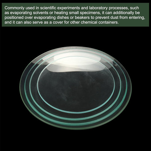 YOKIVE 1 Set Watch Glass Beaker Cover, Lab Watch Glasses Cover Lids | Lab Supplies, Great for Science (Transparent, 2.36-Inch/3.54-Inch/4.72-Inch/...