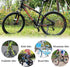 Bike Kickstand Adjustable Aluminum Alloy Bicycle Side Support, Bicycle Kickstand with Non-Slip Foot Pad Fit for 22" 24" 26" 28" Mountain Bike/700 ...