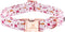 Lionheart glory Dog Collar Shark Print Dog Collar Pink Dog Collar Male or Female Spring Summer Collars Pet Gift Durable Adjustable Dog Collar for ...