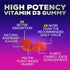 Vitamin D3 Gummy Vitamins Extra Strength 5000 IU (125 mcg) High Potency Vita D Gummies Dietary Supplement - Bone, Teeth, Muscle & Immune Support, ...