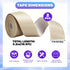2 Rolls Caulk Tape Waterproof Self Adhesive, Toilet Caulk Strip Sealant Tape Sealing Strip for Bathroom, Kitchen, Shower, Bathtub Caulking Tape, 1...