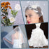 50 Yards Soft Horsehair Braid 3 Inch for Polyester Boning Sewing Wedding Dress Dance Gowns Dress Accessories (White)...