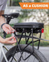 ROCKBROS Foldable Bike Bag for Rear Rack - Durable, Expandable, and Versatile - 5L Capacity...