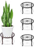 Plant Stand Indoor Outdoor,Metal Plant Stand Sets of 3,Corner Black Plant Stand,small Plant Holder,Plant Pot Holder stand,Potted Plant Stand,Flowe...