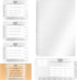 Straight Line Stencil Template for Journaling and Envelope Addressing Guide Stencil Templates Set Plastic Scale Writing Calligraphy Ruler Line Gui...