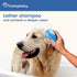 Rubber Dog Bath Brush - Silicone Pet Wash & Massage Brush - Perfect for Bathing, Massaging, & Deshedding - Use Wet or Dry, De-shed or Use it to La...