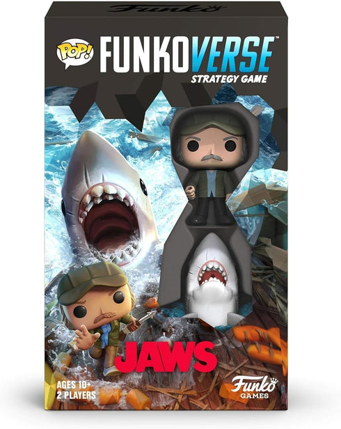 Funko Pop! Funkoverse: Jaws 100 Board Game, Multicolor (46069)...