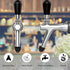 50 Pack Beer Plugs Tap Brush Beer Faucet Tap Cleaning Plug Hygiene Brush Draft Beer Tap Plug for Restaurant Home Party Bar (Black)...