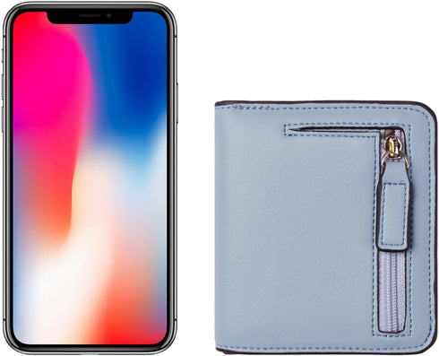 Toughergun Wallet Women Rfid Blocking Small Compact Bifold Luxury Leather Pocket Wallet Ladies Mini Purse with ID Window...