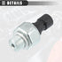 Motoforti Engine Oil Pressure Sensor, for Chevrolet Aveo 2004-2008, Plastic Metal, No.95961350, Black Silver Tone...