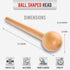 Hot Glove Mallet for Glove Break-in and Shaping...