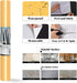 LaCheery Glossy Yellow Contact Paper Decorative Self Adhesive Countertop Contact Paper Waterproof Wallpaper Peel and Stick Shinny Wall Paper Roll ...