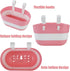RoyalBaby Kids Bike Basket Girls Boys Cute Bicycle Basket Toddler Bike Basket Tricycle Basket Kids Front Bike Accessory Pink ?M? 9.8" x 7.9" x 6.1...