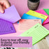 9 PCS to do List Sticky Notes,3x4 Inch Lined Sticky Notes,Self-Stick Notes,Ruled Post Stickies Colorful Super Sticking Power Memo Pads, Ideal for ...