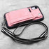 TOOVREN Cover for iPhone XR Wallet Case with Lanyard Strap Card Holder Protective Cover with Stand Wallet Leather PU Adjustable Detachable Lanyard...