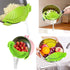 Snap Strainer, Clip on Strainer for Pots Pans, Hands-free Clip-on Heat Resistant Silicone Colander Pour Spout for Pasta Vegetable Noodles, Colande...
