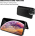 Compatible with iPhone 13 Wallet Case with Card Holder, PU Leather Kickstand Card Slots Case, Double Magnetic Clasp Durable Shockproof Cover 6.1 I...