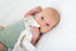 lulujo Baby Security Lovie Blankets| Unisex Softest Breathable Cotton Muslin Security Blanket with Silky Satin Trim| Neutral Comforting Blanket fo...