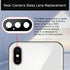 2 Sets for iPhone X OEM Back Camera Lens Glass Replacement for iPhoneX 10 Rear Main Camera Lens with Dual-Sided Adhesive Repair Kit Fix Tool Tweez...