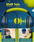 Kids Headphones for School Toddler Wired with Microphone Plug in Bulk Boys Headset Girls 3+ Year Old Blue Green shareport Phones Teen Volume Contr...