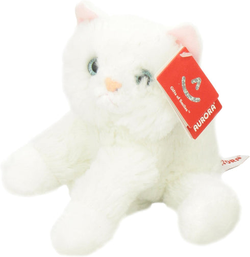 Aurora® Adorable Mini Flopsie™ Sugar Too™ Stuffed Animal - Playful Ease - Timeless Companions - White 8 Inches...
