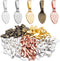 BronaGrand 100pcs Spoon Glue on Bails for Earrings Pendants Charms Jewelry Making Crafting,15x5x5mm...