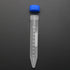 uxcell 10 Pcs 10ml Plastic Centrifuge Tubes with Screw-on Cap, Polypropylene Graduated Micro Centrifuge Tube, Conical Bottom, Blue, Storage Contai...