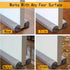 Under Door Draft Stopper Gray 29"-35" Noise Window Breeze Dust Air Blocker Adjustable Door Sweeps...