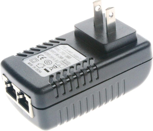 NOYITO 24V 0.5A PoE Injector Power Supply Adapter with Wall Plug IEEE 802.3af Compliant 10 100Mbps for IP Camera Voip Phones AP...