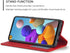 QLTYPRI for Samsung Galaxy A13 5G Case, Premium PU Leather Cover TPU Bumper with Card Holder Kickstand Hidden Magnetic Adsorption Shockproof Flip ...
