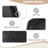 4.5" Mini Makeup Bag for Women, Small Black Cosmetics Bag for Purse, Portable Makeup Pouch with Zipper for Girls (Black, Small)...