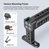 SmallRig Camera Top Handle Grip, DSLR Cage Handle with Cold Shoe Mount for Camera Rig - 1638...