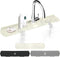 Kitchen Sink Splash Guard Gen2-30" x 6'' Silicone Sink Mat Splash Guard fit for Countertop, Bathroom,Farmhouse,RV by EBIGIC (White)...